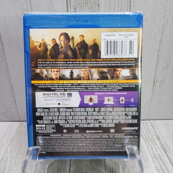 The Hunger Games: Mocking Jay Part 2 Blu-Ray + DVD + Digital HD - Xmas Gift! - Picture 3 of 3